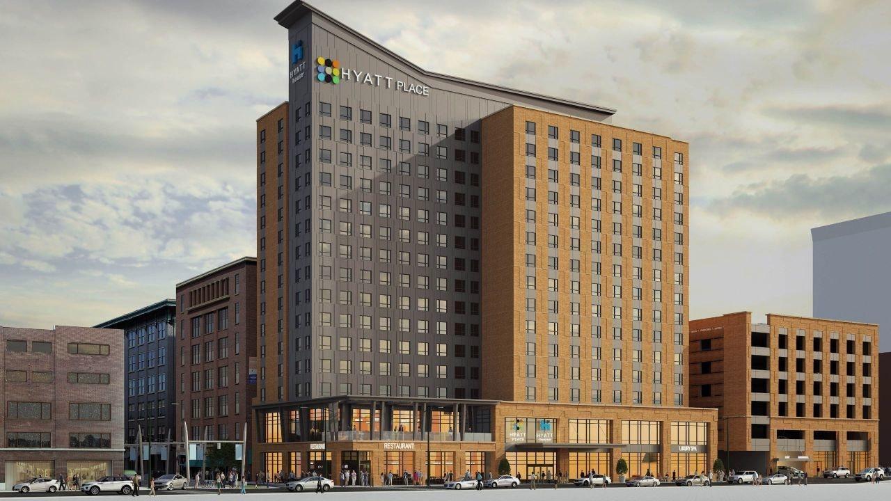 Hyatt House Indianapolis Downtown Hotel Eksteriør billede