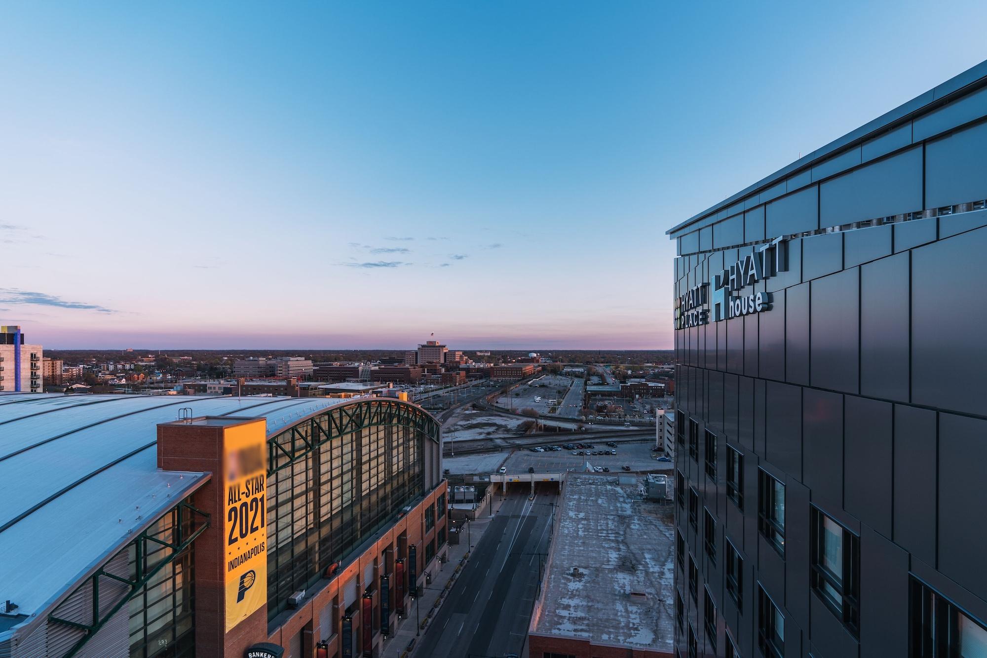 Hyatt House Indianapolis Downtown Hotel Eksteriør billede